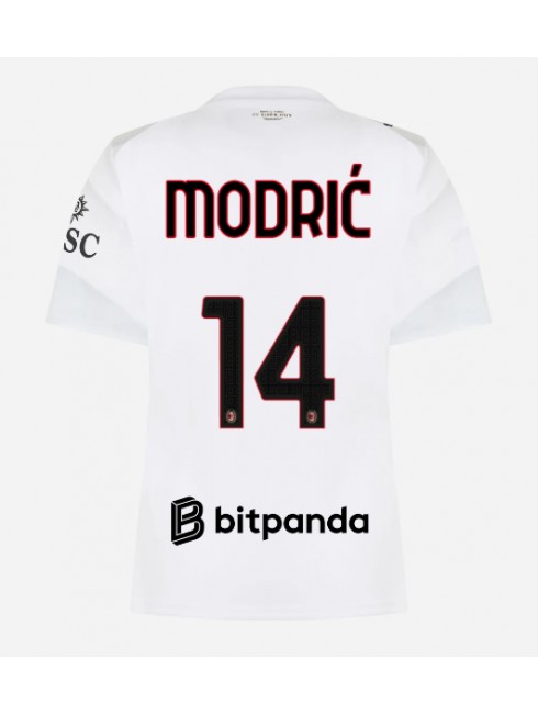 AC Milan Luka Modric #14 Replika Borta Kläder Dam 2026-27 Kortärmad AC Milan Luka Modric #14 Replika Borta Kläder Dam 2026-27 Kortärmad